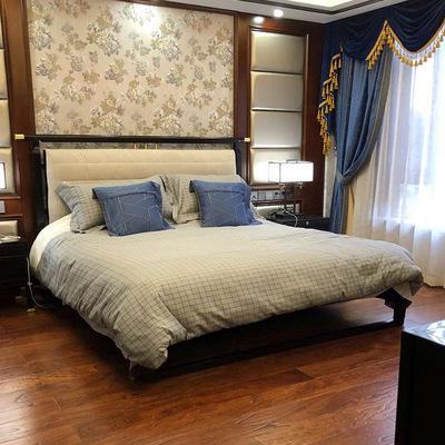 8米双人床1.5古典禅意主卧室现代简约家具工厂直销